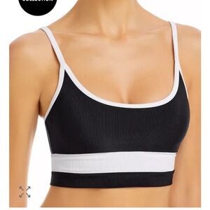 BeachRiot top black &white size large.